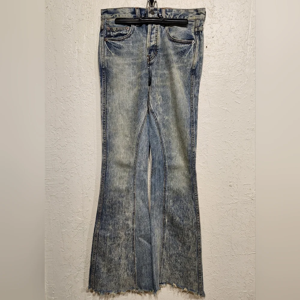 Free People Novelty Flare Jeans Sz 24